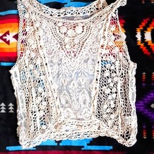Garage boho top
